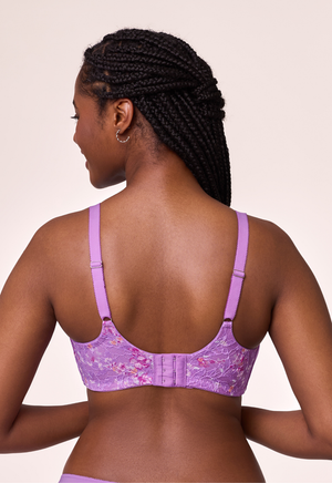 Montelle Wire-Free Dream Bra-Tulip Field