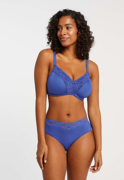 Montelle Wire-Free Dream Bra-Sapphire