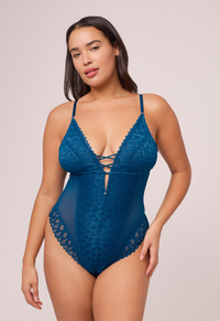 Montelle Lacy Teddy-Peacock
