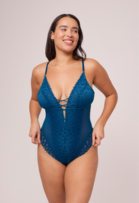 Montelle Lacy Teddy-Peacock