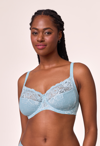 Montelle Muse Lace Bra-Dewdrop