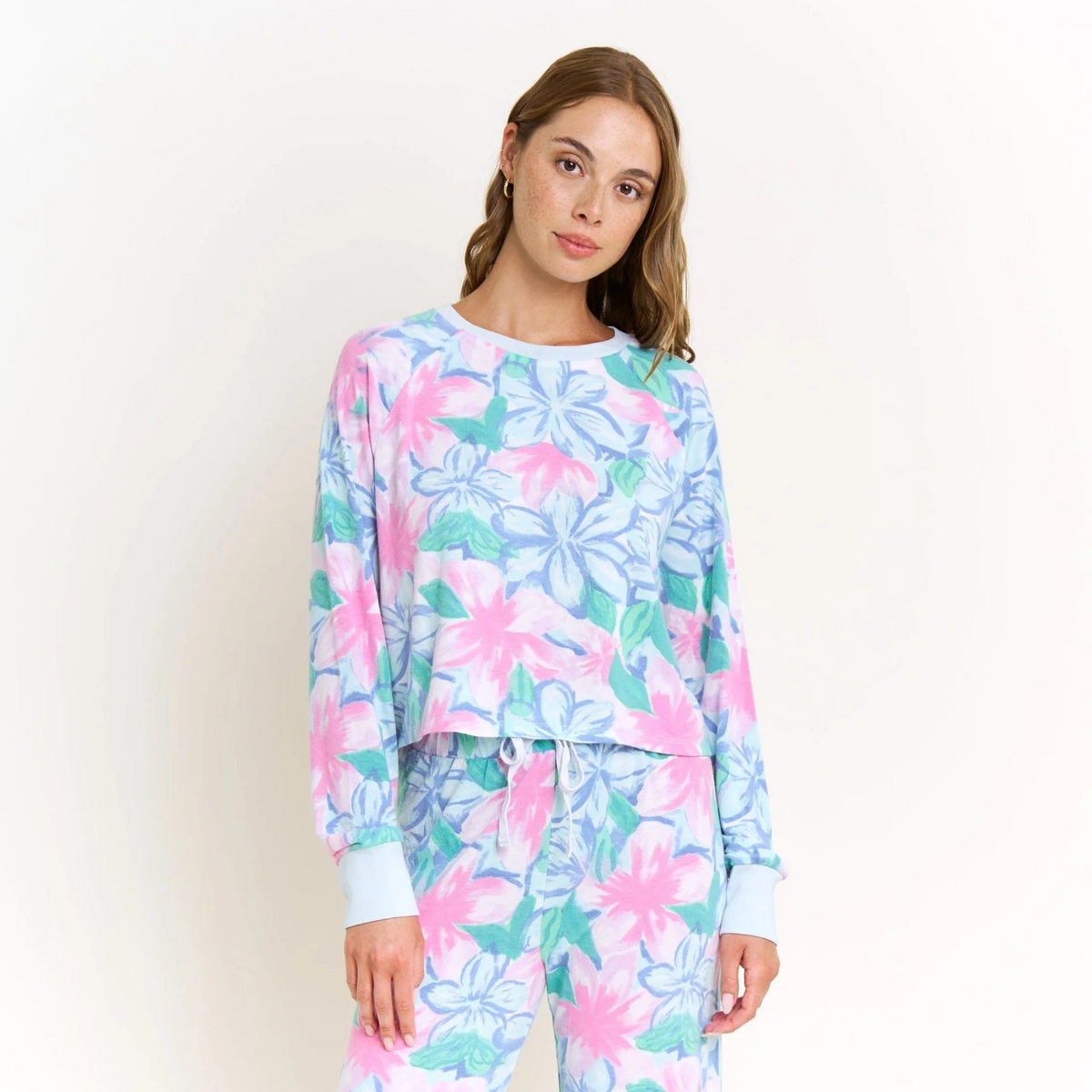 Honeydew Daybreak Floral Lounge Set