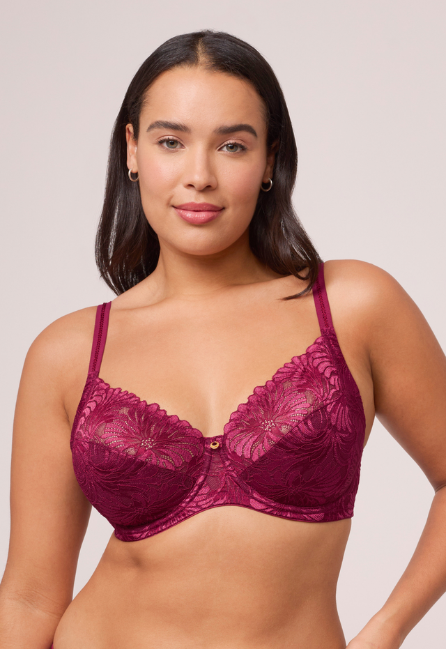 Montelle Vixen Muse Bra-Dark Cherry