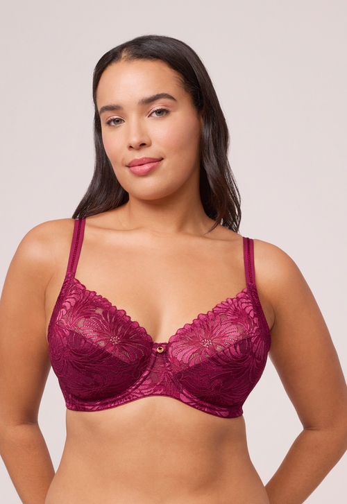 Montelle Vixen Muse Bra-Dark Cherry