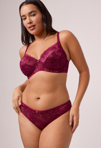 Montelle Vixen Muse Bra-Dark Cherry