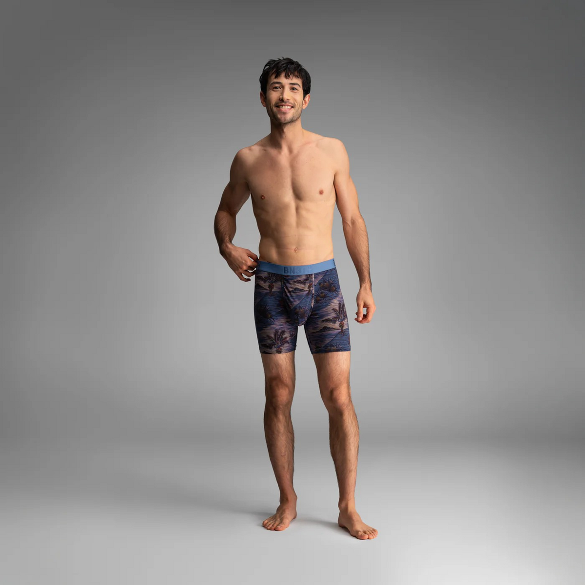 BN3TH Vintage Tropics Heather Boxer Brief