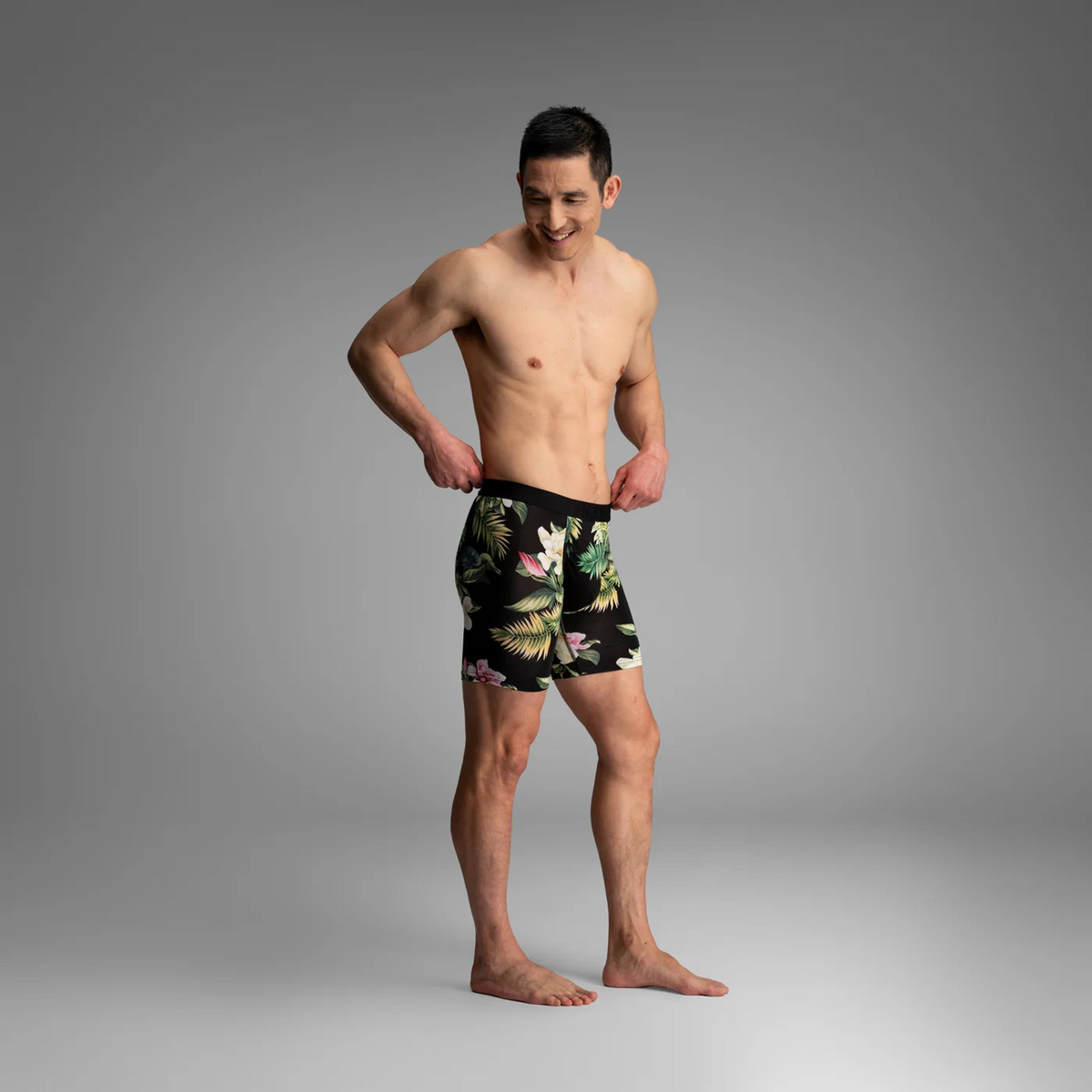 BN3TH Magnolia Black Boxer Brief