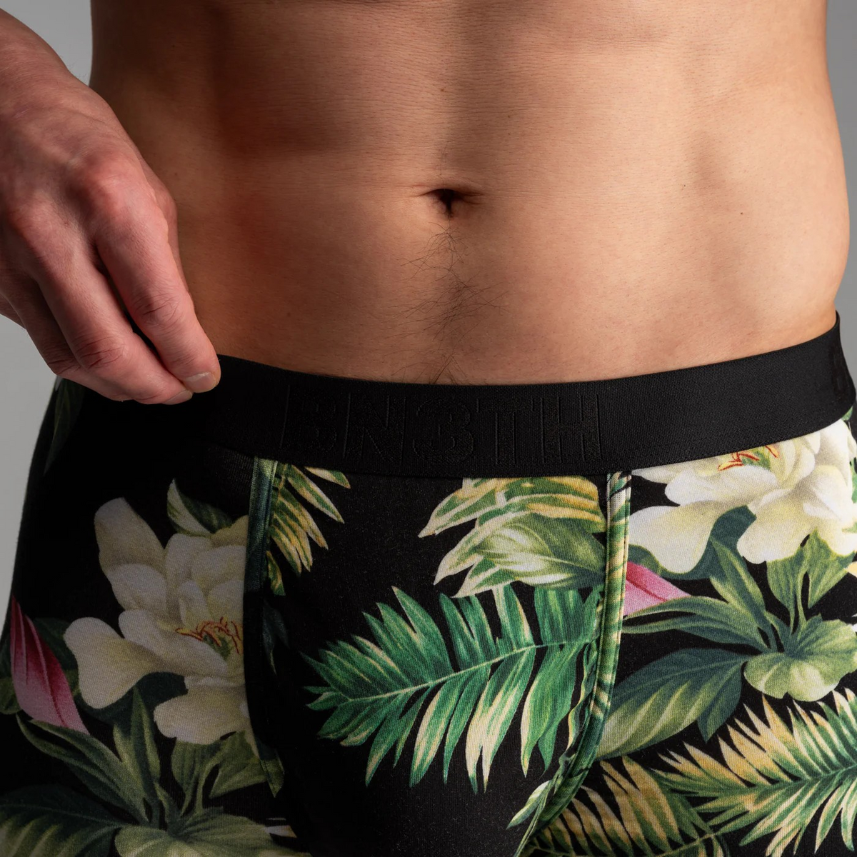 BN3TH Magnolia Black Boxer Brief