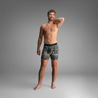 BN3TH Forest Stag Deepest Spruce Boxer Brief