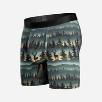 BN3TH Forest Stag Deepest Spruce Boxer Brief
