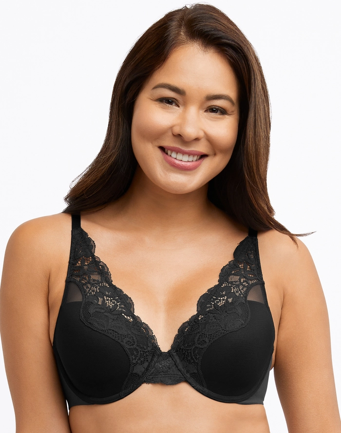 Bali One Smooth U Comfort Stretch Lace Underwire Bra