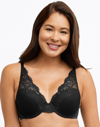 Bali One Smooth U Comfort Stretch Lace Underwire Bra