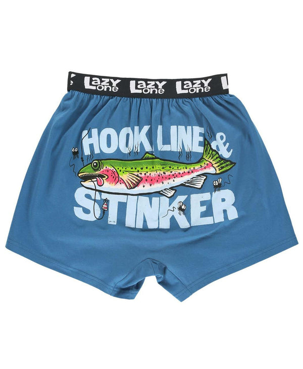 LazyOne Hook, Line and Stinker Boxer
