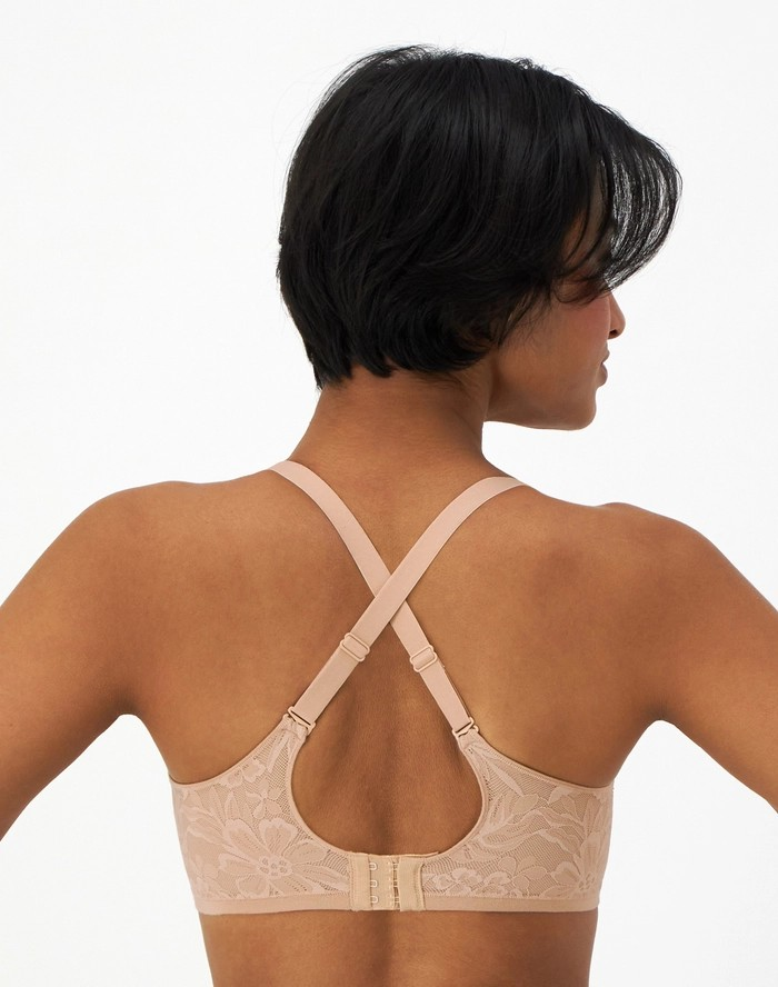 Bali Breathe Smooth Lace Underwire Bra