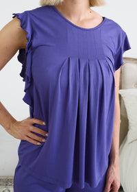 Georgia Rylan Flutter Sleeve Shorty PJ
