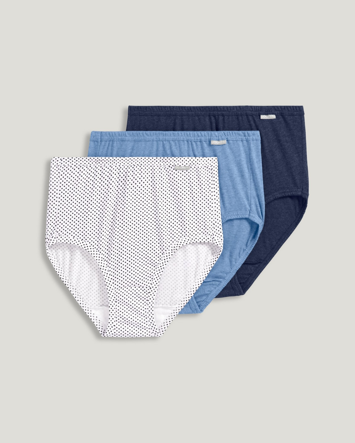 Jockey Elance Cotton Comfort Brief-3 Pk