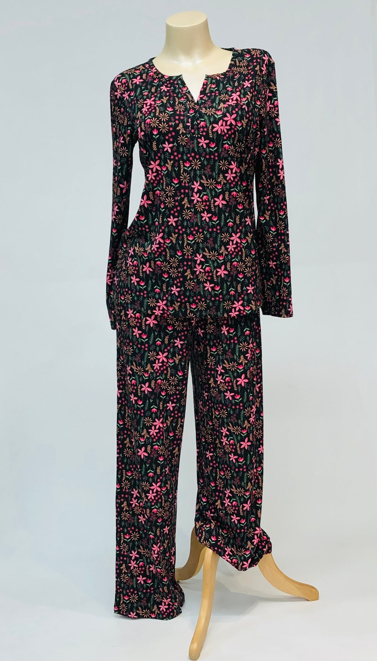 Cool Girl Dusk To Dawn Floral Long Sleeve Shirt