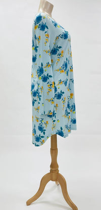 Cool Girl Bluebelles and Bliss Longsleeve Nightshirt