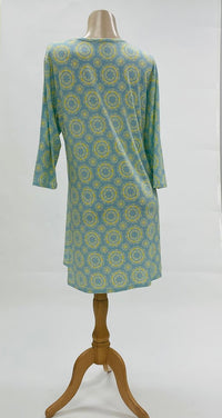 Cool Girl Bluebelles and Bliss 3/4 Sleeve Nightshirt