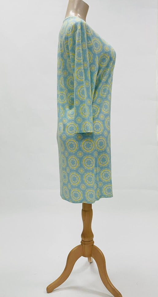 Cool Girl Bluebelles and Bliss 3/4 Sleeve Nightshirt