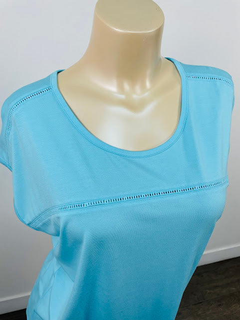 Cool Girl Comfy Cabana Short Sleeve Top