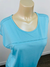 Cool Girl Comfy Cabana Short Sleeve Top