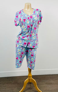 Cool Girl Comfy Cabana Short Sleeve Button Down Top