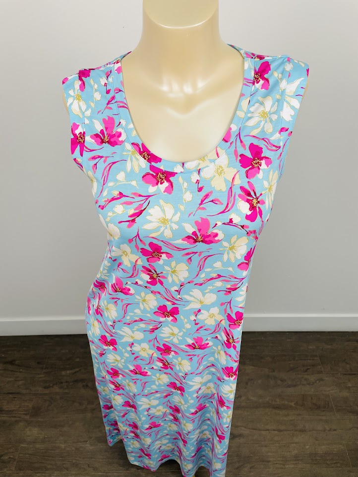 Cool Girl Comfy Cabana Tank Nightgown