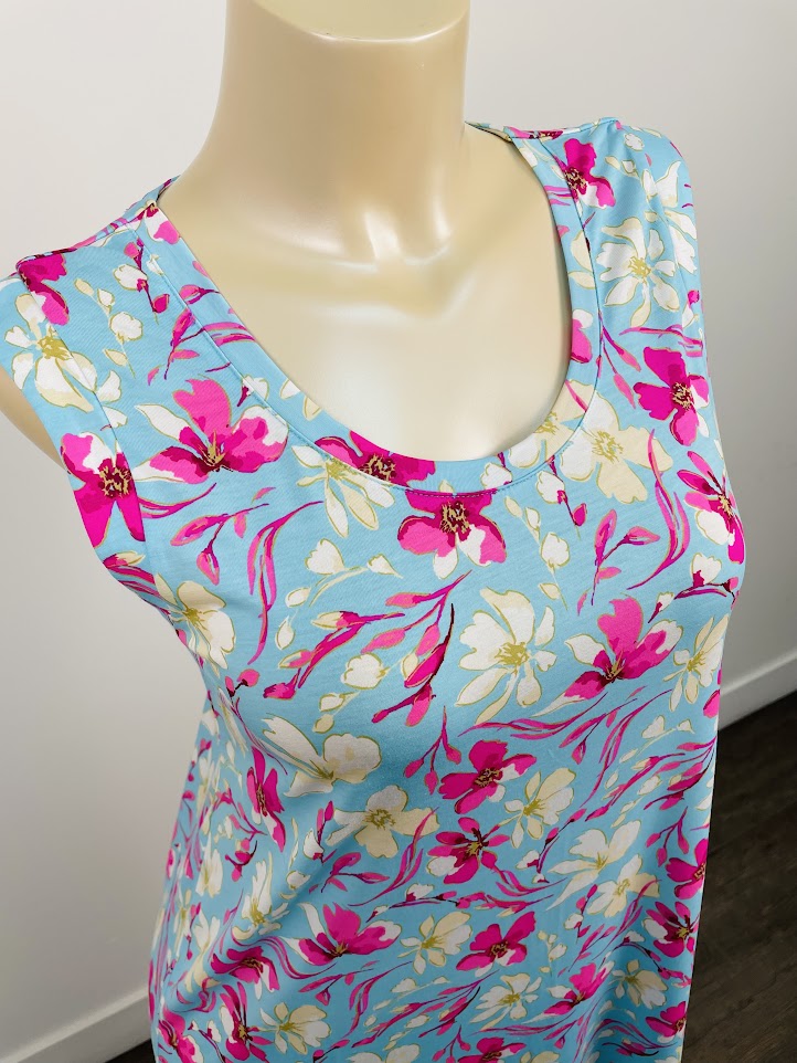 Cool Girl Comfy Cabana Tank Nightgown