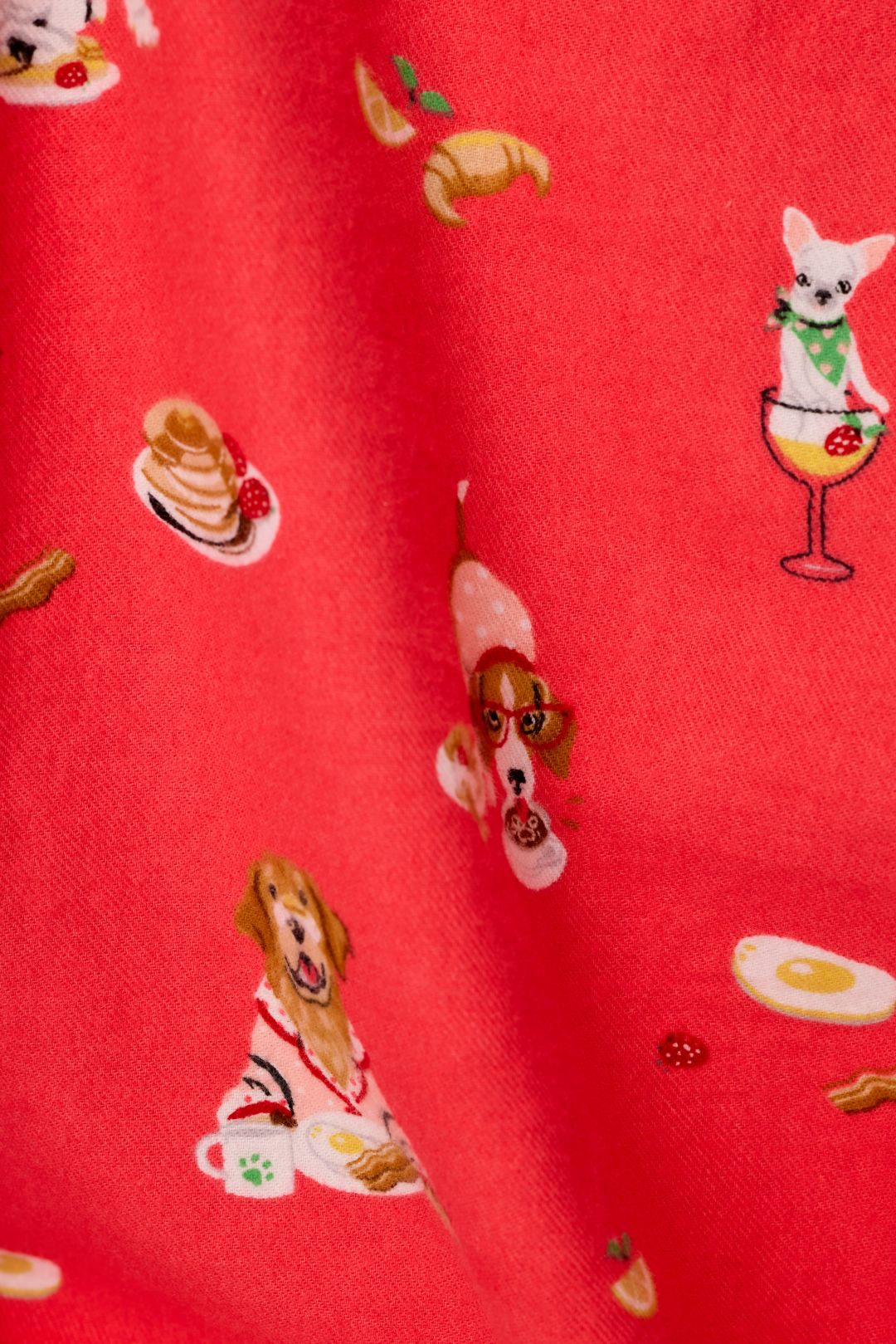 PJ Salvage Dogs Who Brunch Flannel PJ