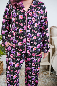 Georgia Rylan Dreamy Blooms Buttom Up PJ