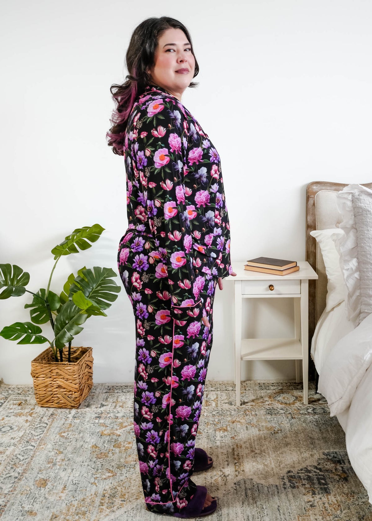 Georgia Rylan Dreamy Blooms Buttom Up PJ