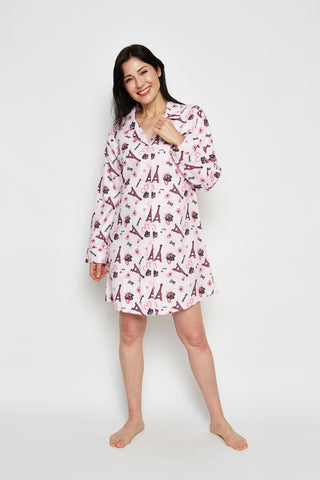 KayAnna Flannel Night Gown- F11435- 100%cotton – The Halifax Bra Store