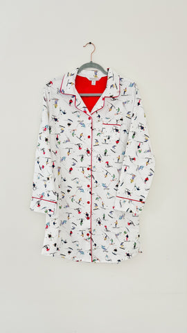 Kayanna Skiers Nightshirt