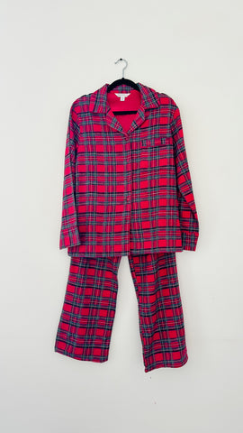 Kayanna Red Plaid Flannel Pajama