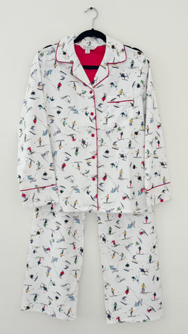 Kayanna Skiers Flannel Pajama