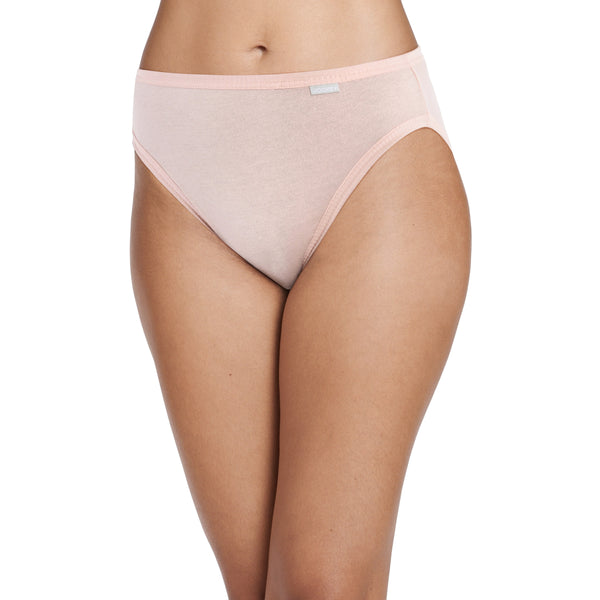 Jockey Elance Cotton Comfort French Cut -3 Pk-Size 5 only