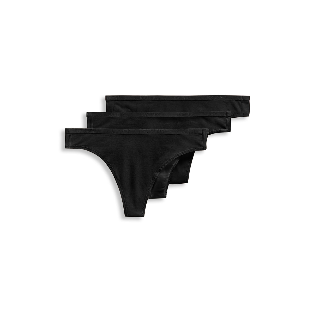Jockey Organic Cotton Stretch Thong- 3 pk