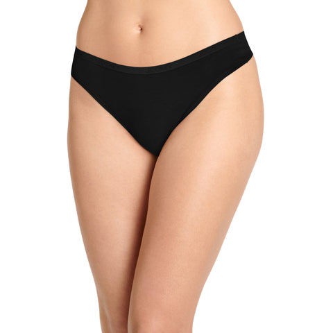 Jockey Organic Cotton Stretch Thong- 3 pk