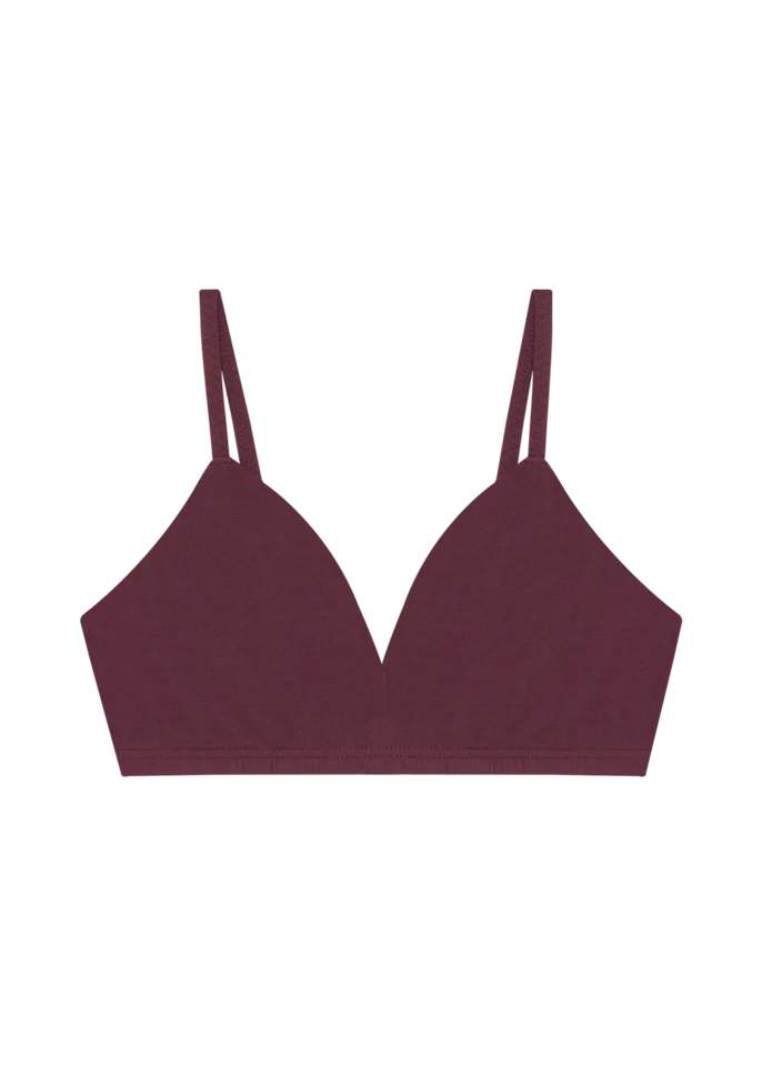 Huha Mineral Triangle Bra-Limited Edition Thyme and Merlot