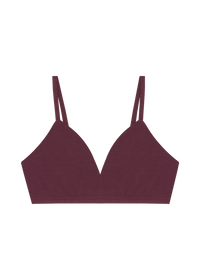 Huha Mineral Triangle Bra-Limited Edition Thyme and Merlot