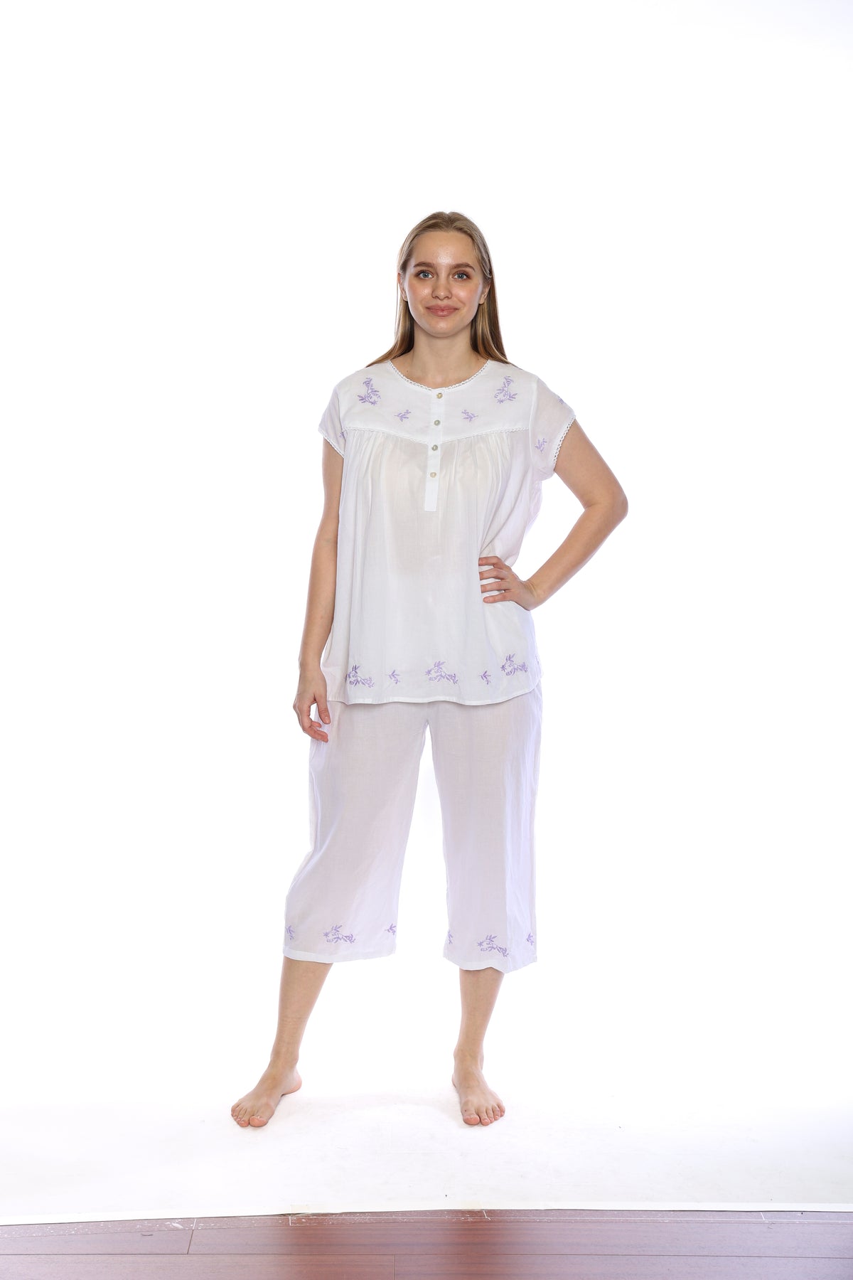 Papa Cotton Capri Set