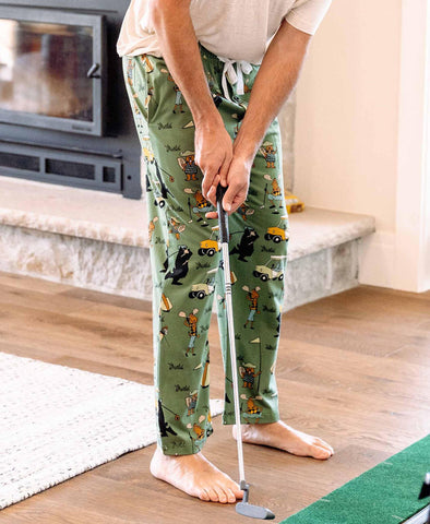 LazyOne Golf Green PJ Pant