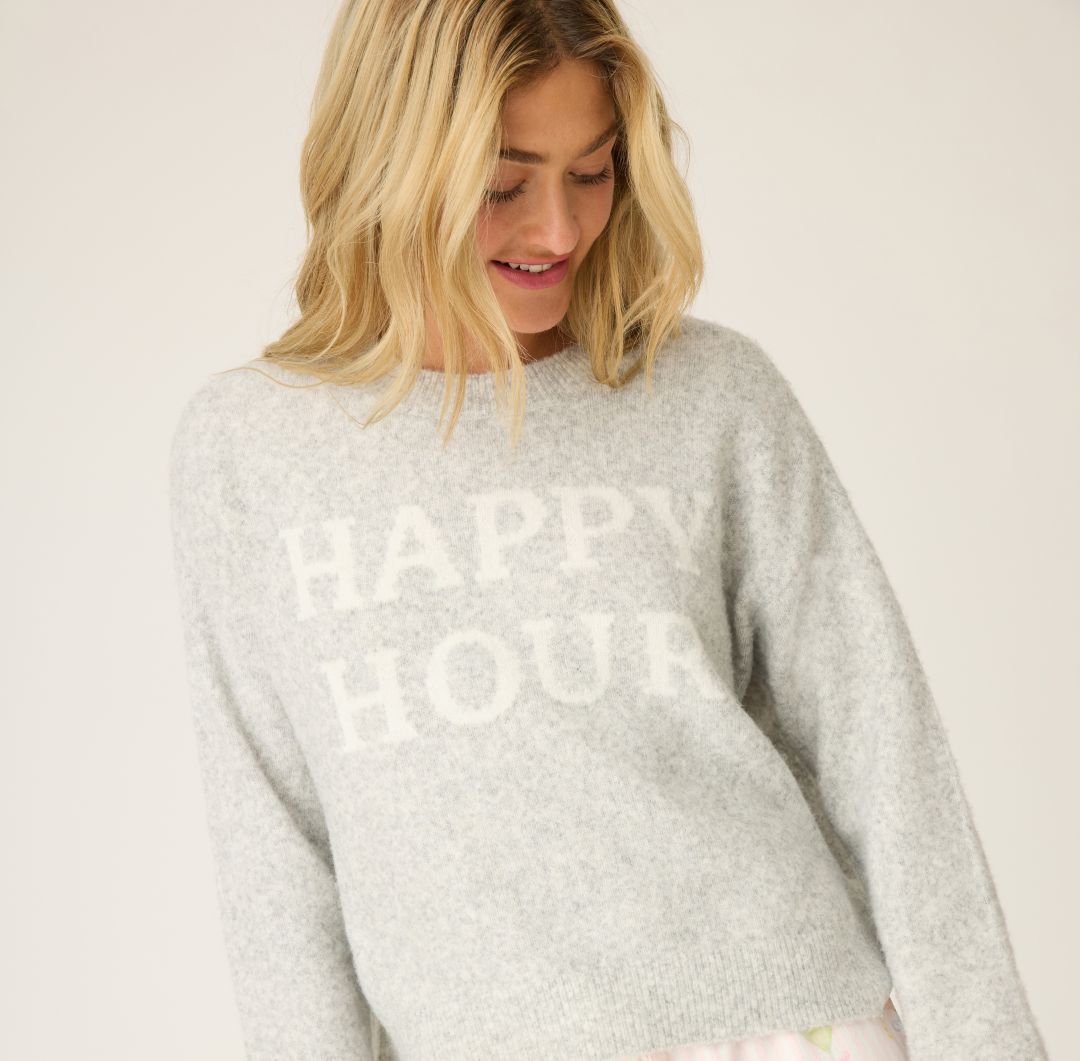 PJ Salvage Happy Hour Snuggle Sweater
