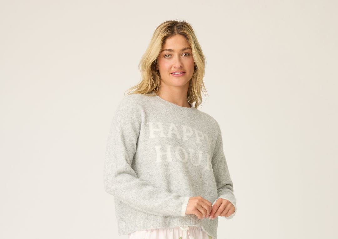 PJ Salvage Happy Hour Snuggle Sweater