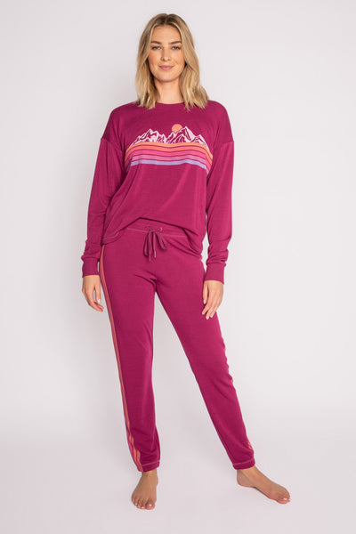 PJ Salvage Retro Take Me To The Mountains Lounge Set-XL only