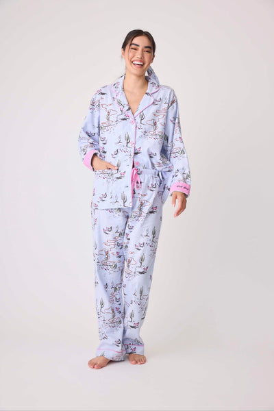 PJ Salvage Wild Heart Western Flannel PJ