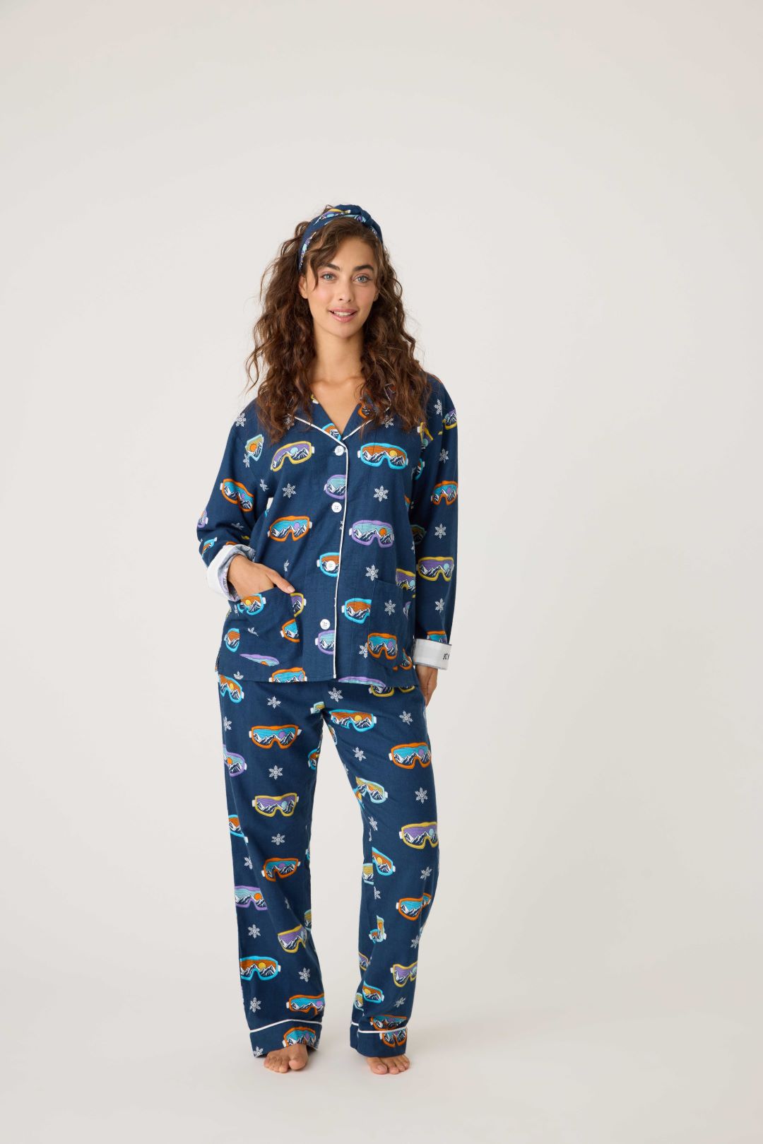 PJ Salvage Ski Ya Later Flannel PJ-XL only