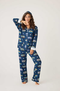 PJ Salvage Ski Ya Later Flannel PJ-XL only