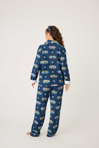 PJ Salvage Ski Ya Later Flannel PJ-XL only